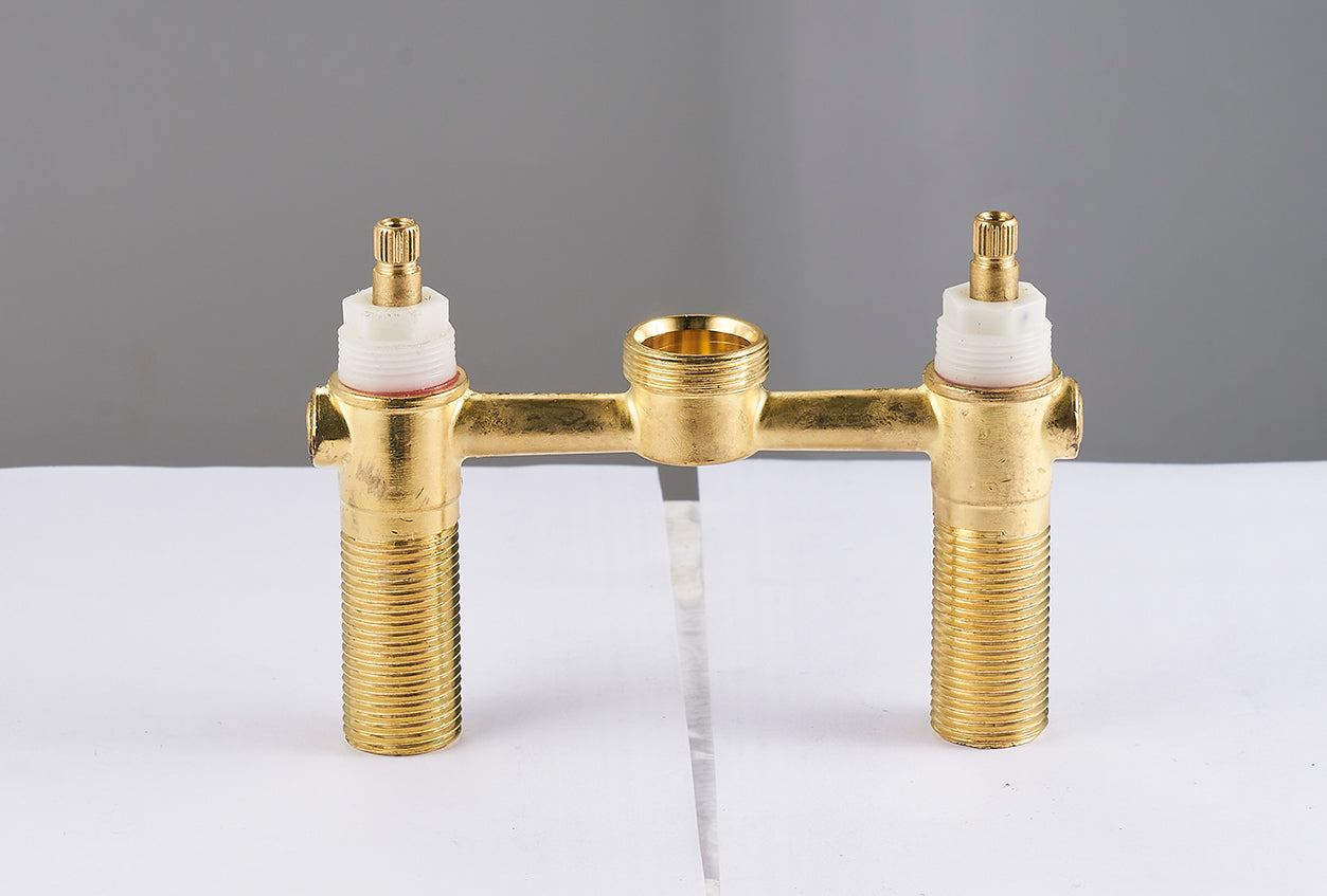 FF2706 Bridge Faucet Valve Body
Three-Hole Faucet Body / Widespread Faucet Body