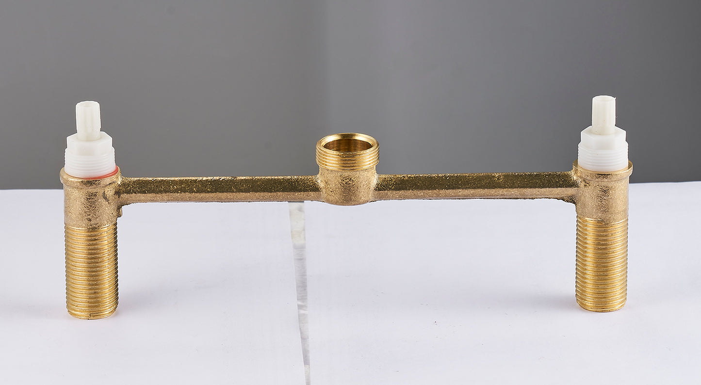 FF2697 Bridge Faucet Valve BodyThree-Hole Faucet Body / Widespread Faucet Body