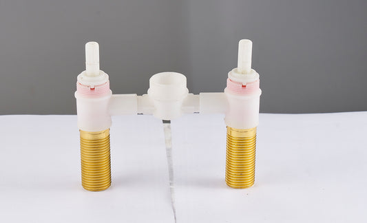 FF2704 Bridge Faucet Valve BodyThree-Hole Faucet Body / Widespread Faucet Body